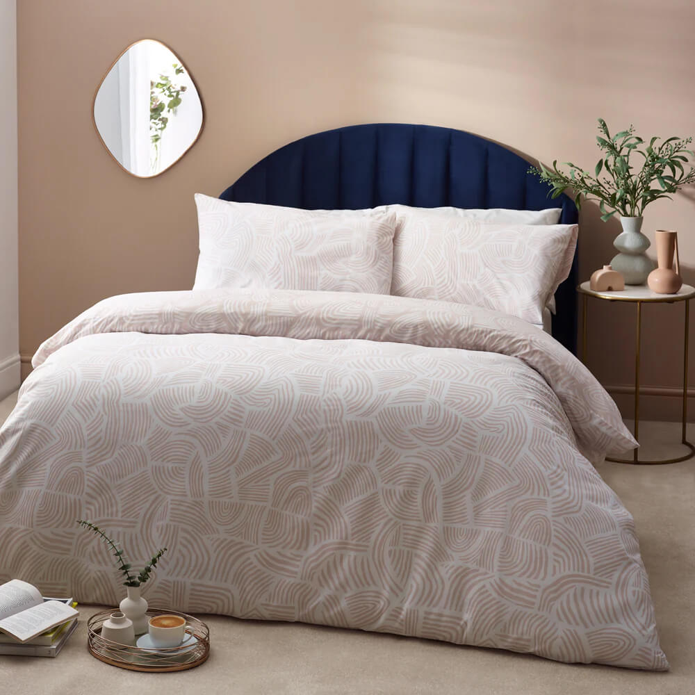 LIWHENHAO Abstract Duvet Cover Set Twin 100% Cotton