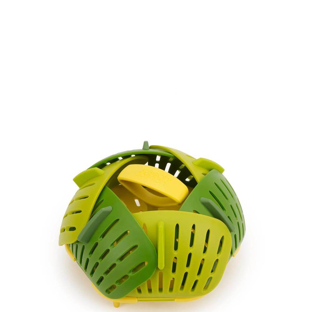 Joseph-Joseph Bloom Folding Green Steamer Basket