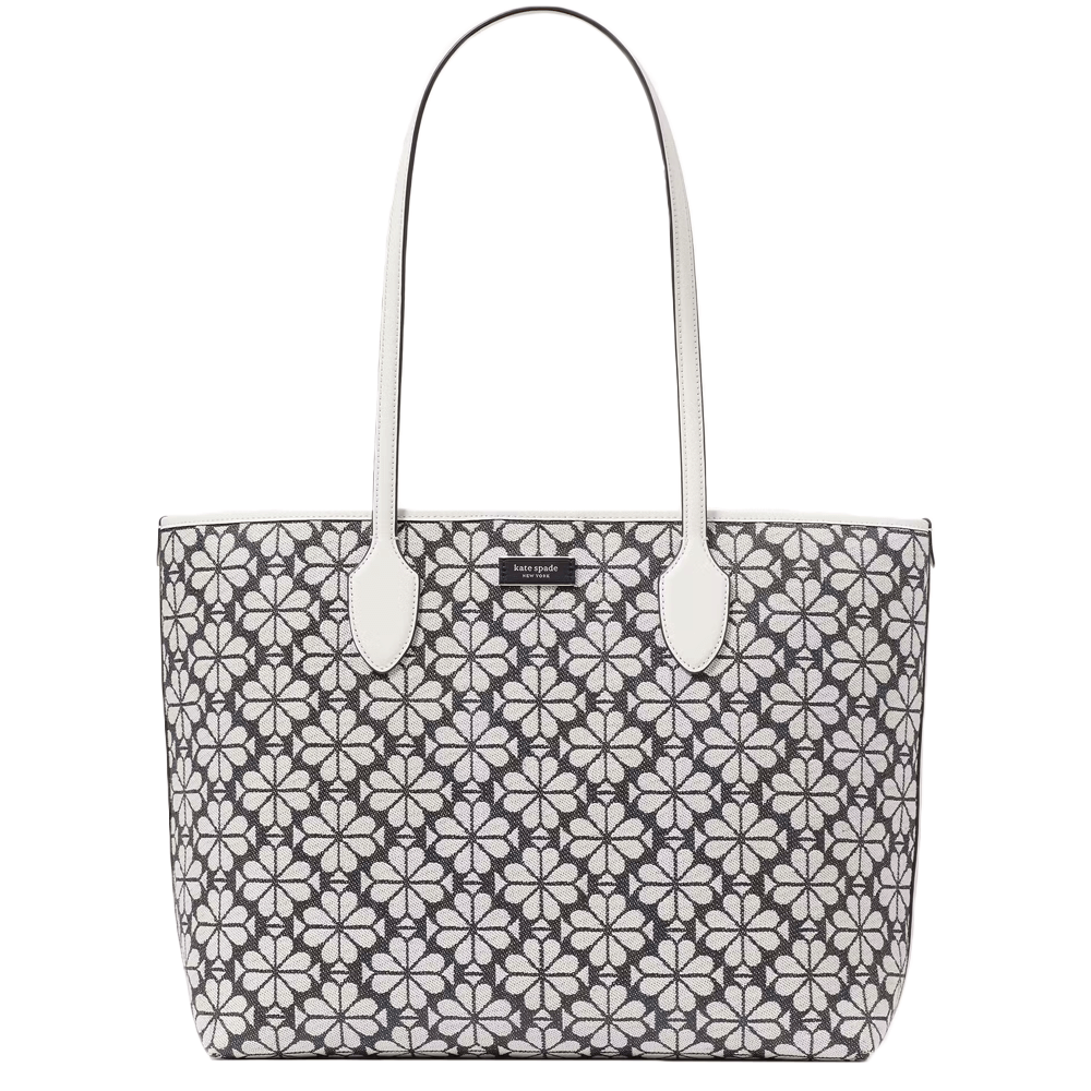 Kate Spade Flower Jacquard Bleecker Large Tote Jarrolds Norwich