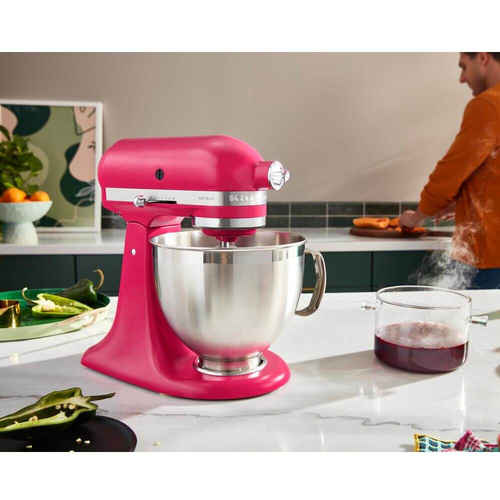 KitchenAid Artisan Series Hibiscus 5-Quart Tilt-Head Stand Mixer + Reviews