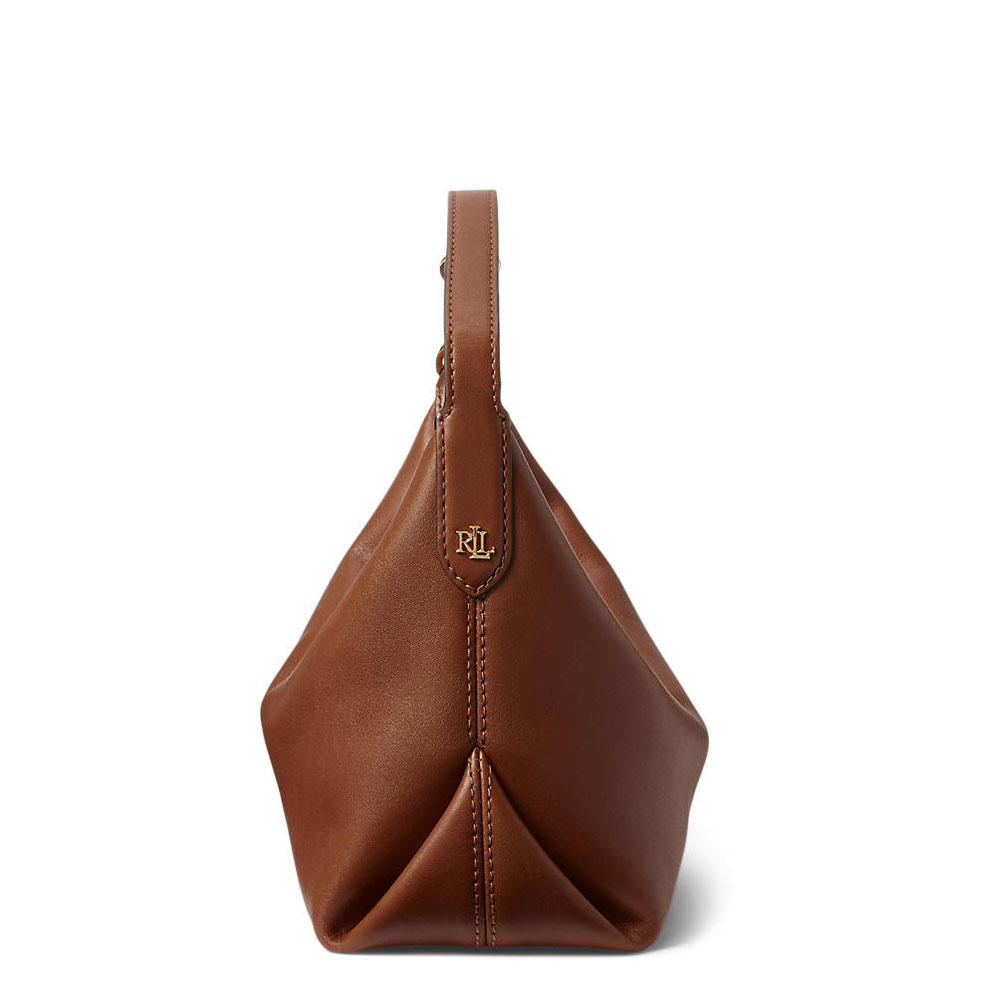 Lauren Ralph Lauren Leather Small Kassie Shoulder Bag Jarrolds