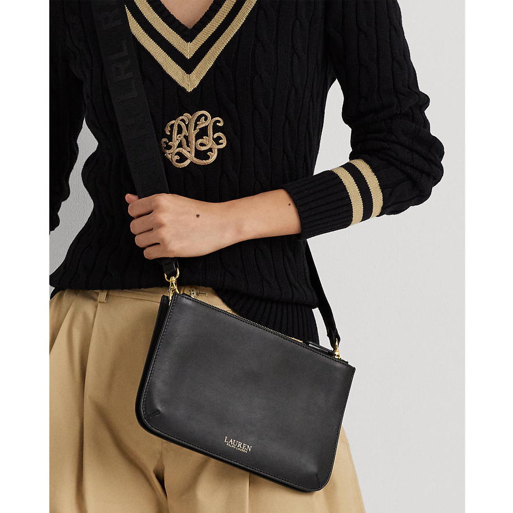 Lauren Ralph Lauren Leather Medium Landyn Crossbody Bag Jarrolds