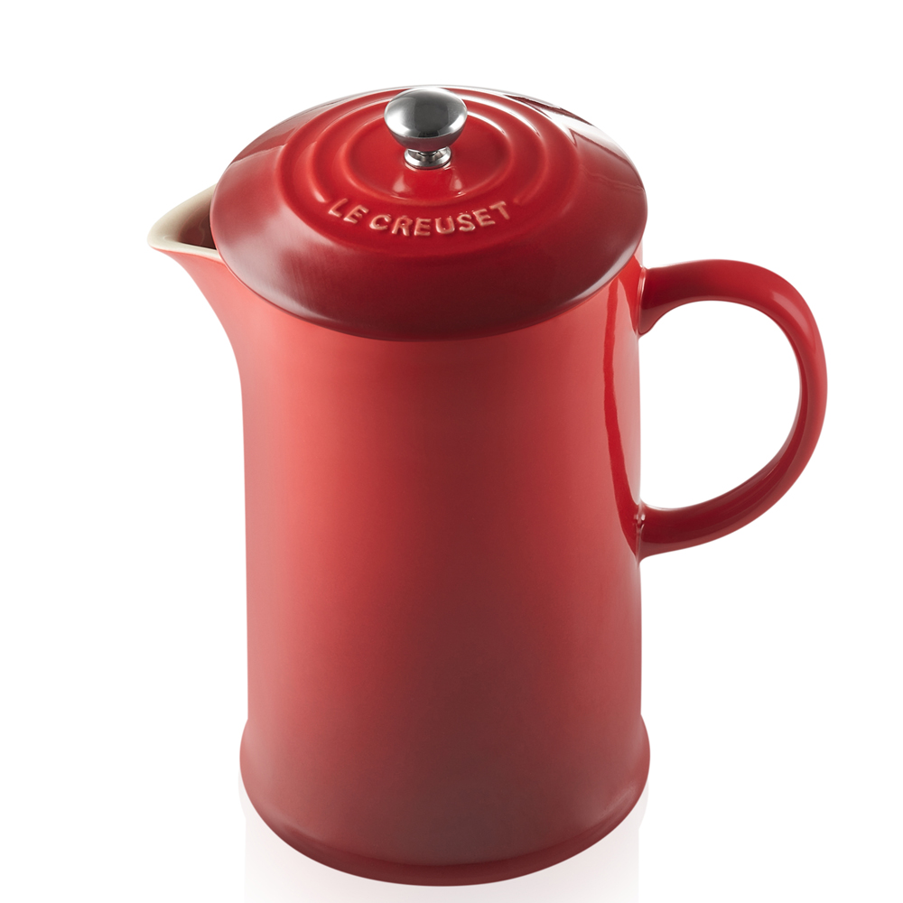 Le Creuset Coffee Pot & Press - Cerise