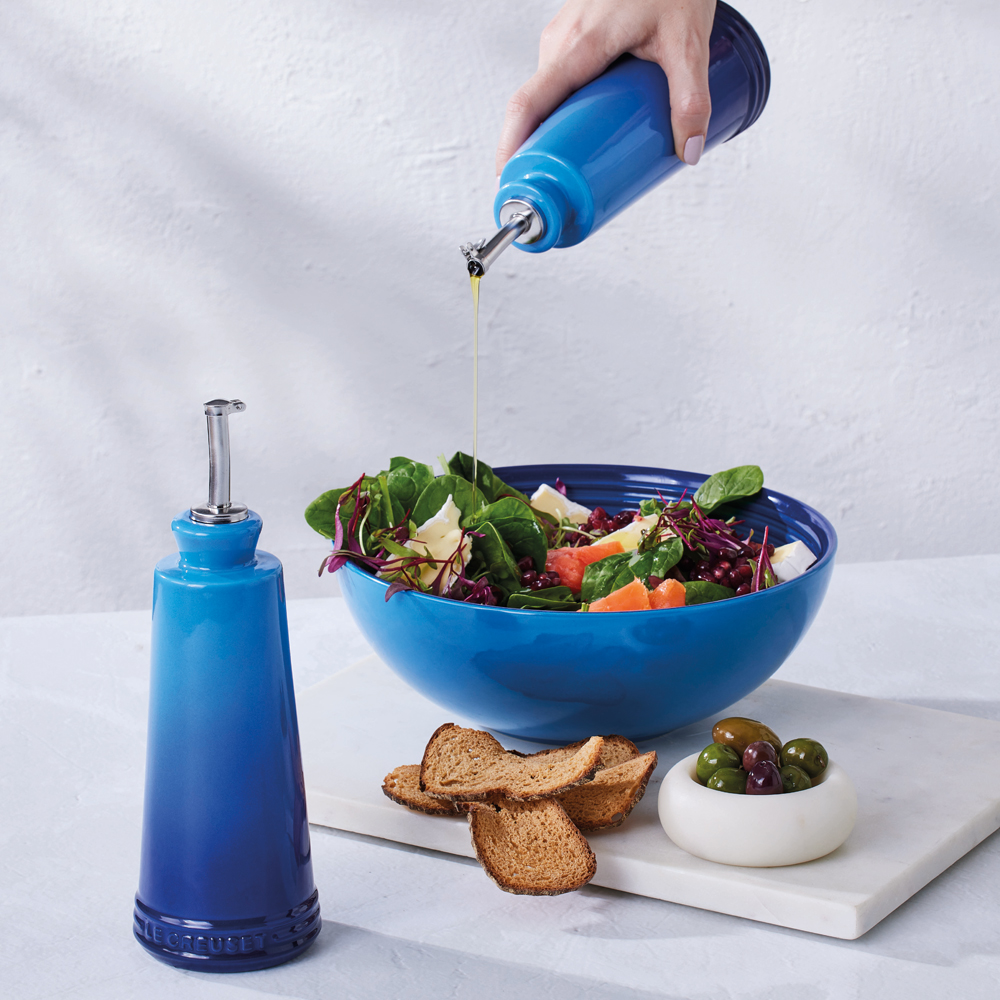 Le Creuset Stoneware Oil & Vinegar Set | Jarrolds, Norwich