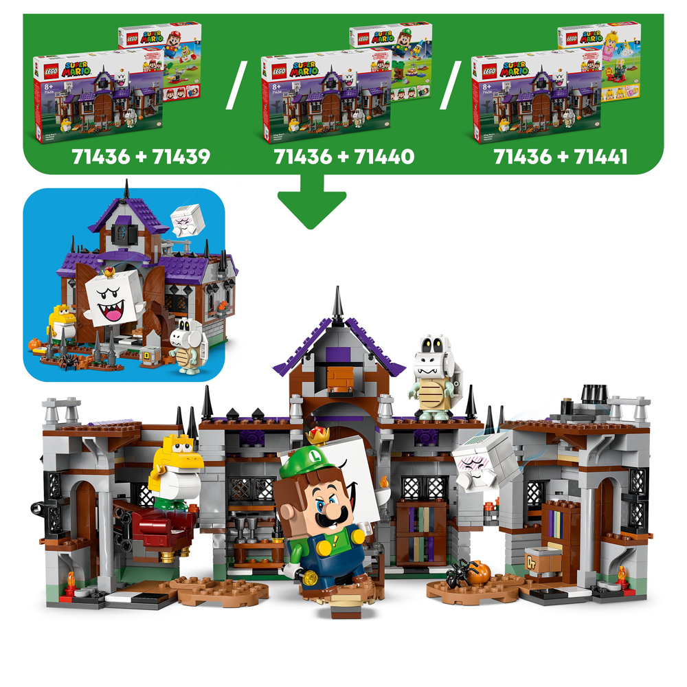 Haunted Mansion 71377 King Boo LEGO 71377 Super Mario: King Boo - Main Image
