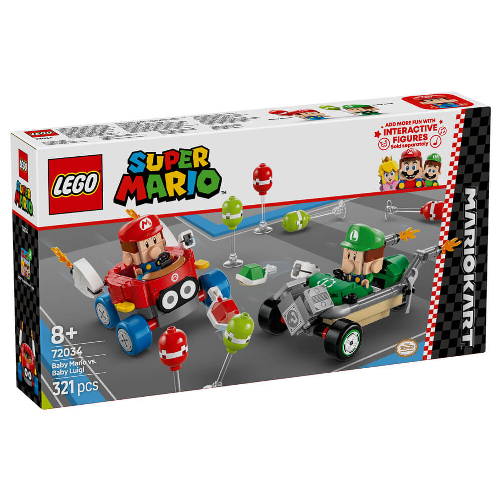 Lego Super Mario: Mario Kart – Baby Mario Baby Luigi 72034