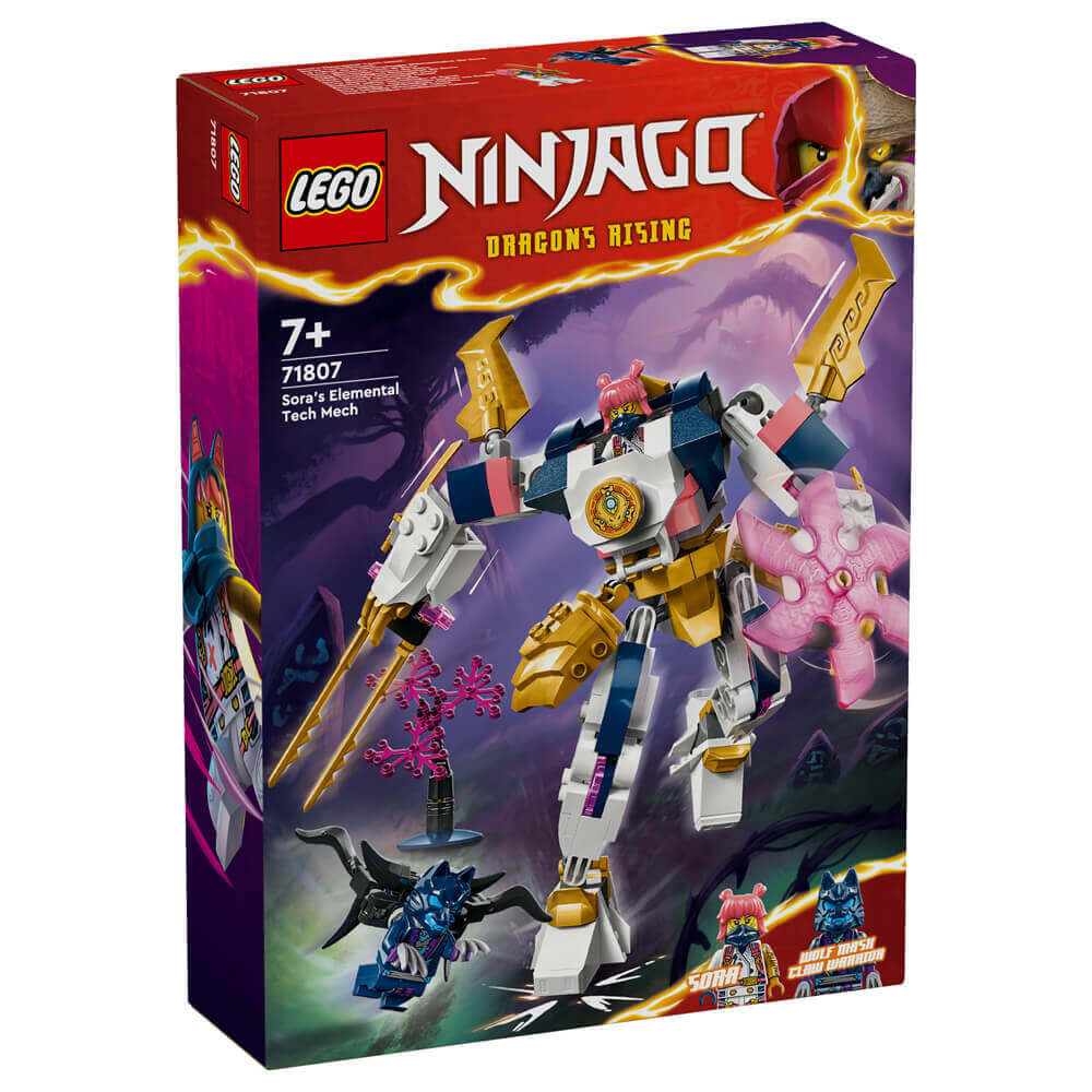 Lego Ninjago Sora's Elemental Tech Mech 71807 Jarrolds, Norwich