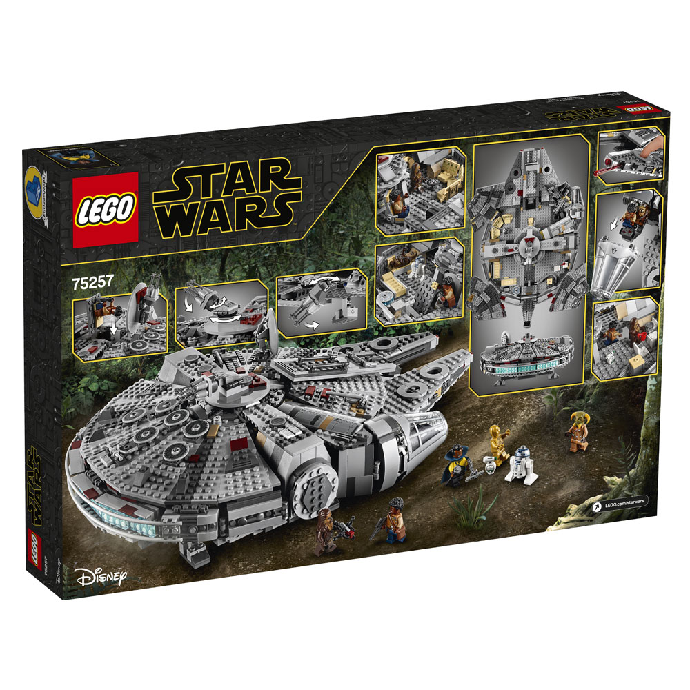 Lego star wars millennium falcon sets sale