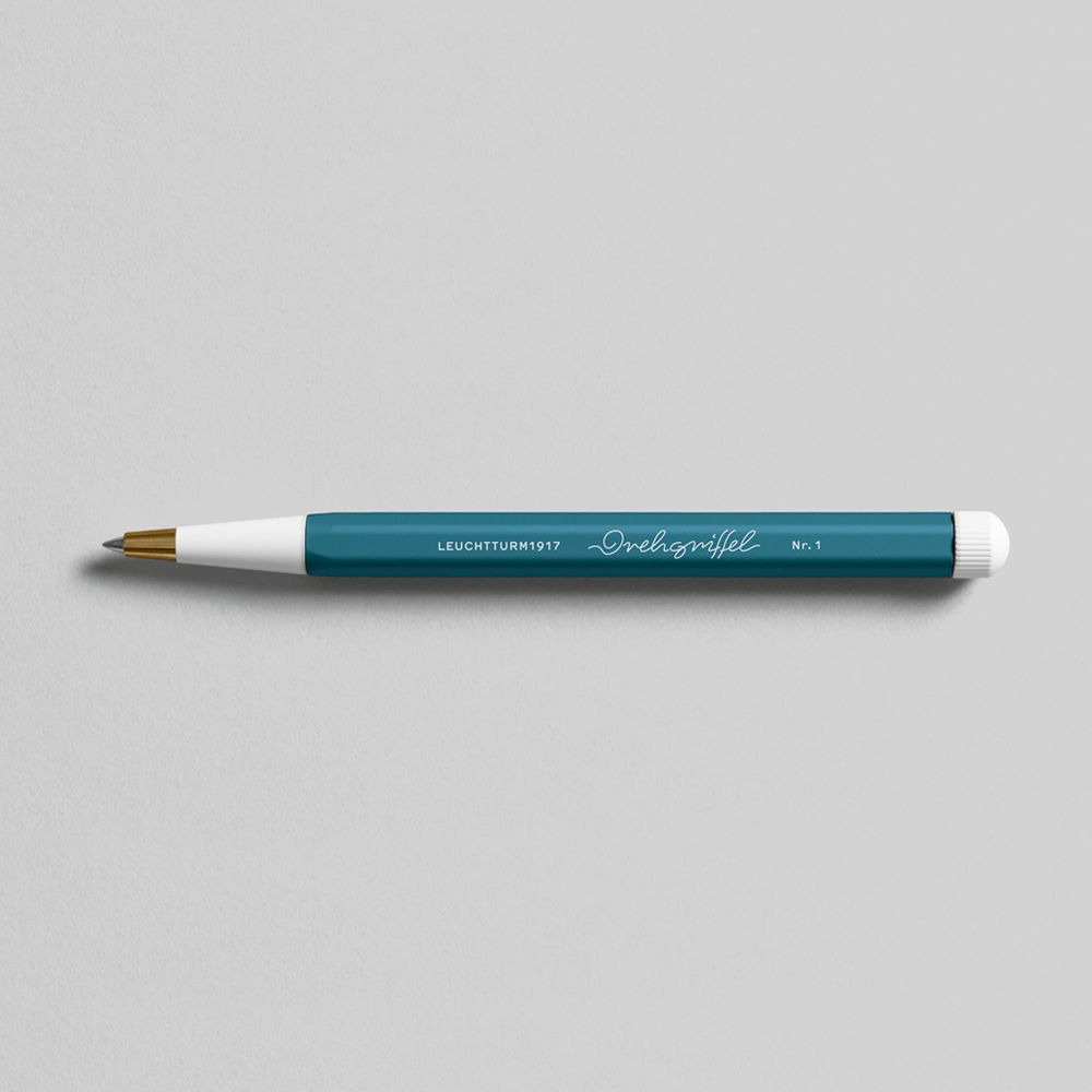 Leuchtturm1917 Drehgriffel Nr 1 Gelpen with Black Ink - STONEBLU