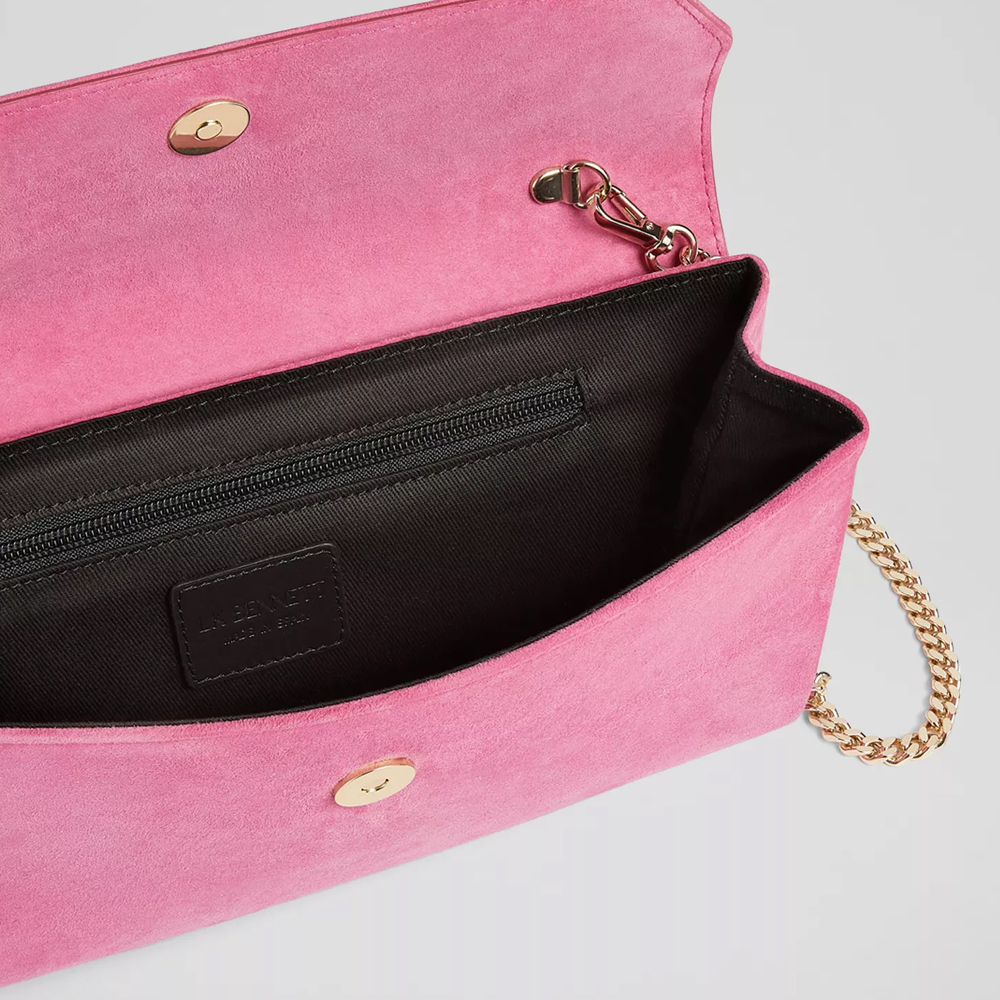 Suede Clutch Gucci Pink Clutch Bag LK Bennett Dora Pink Suede