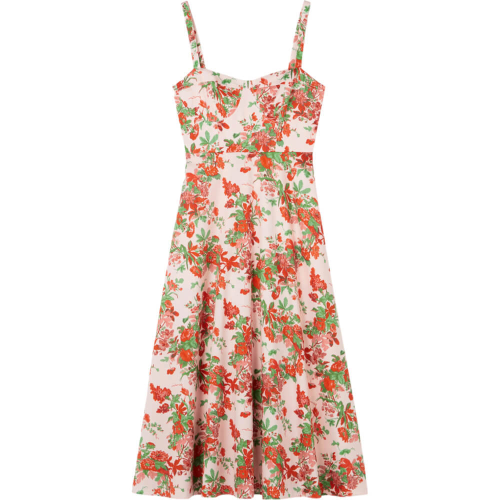 LK Bennett Lucy Cotton Sun Dress | Jarrolds, Norwich