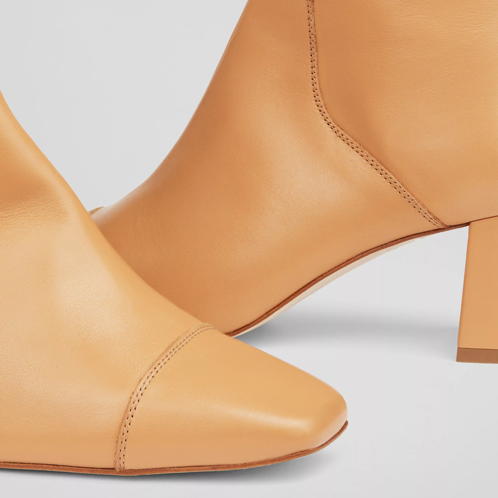 Light tan store ankle boots