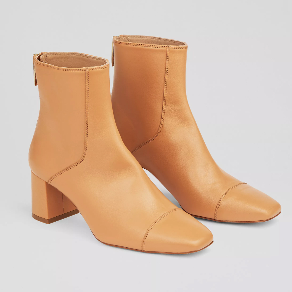 Light tan boots top ladies