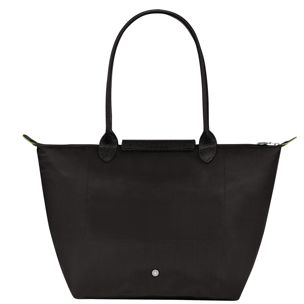Longchamp black Medium Le Pliage Green Shoulder Bag | Harrods UK
