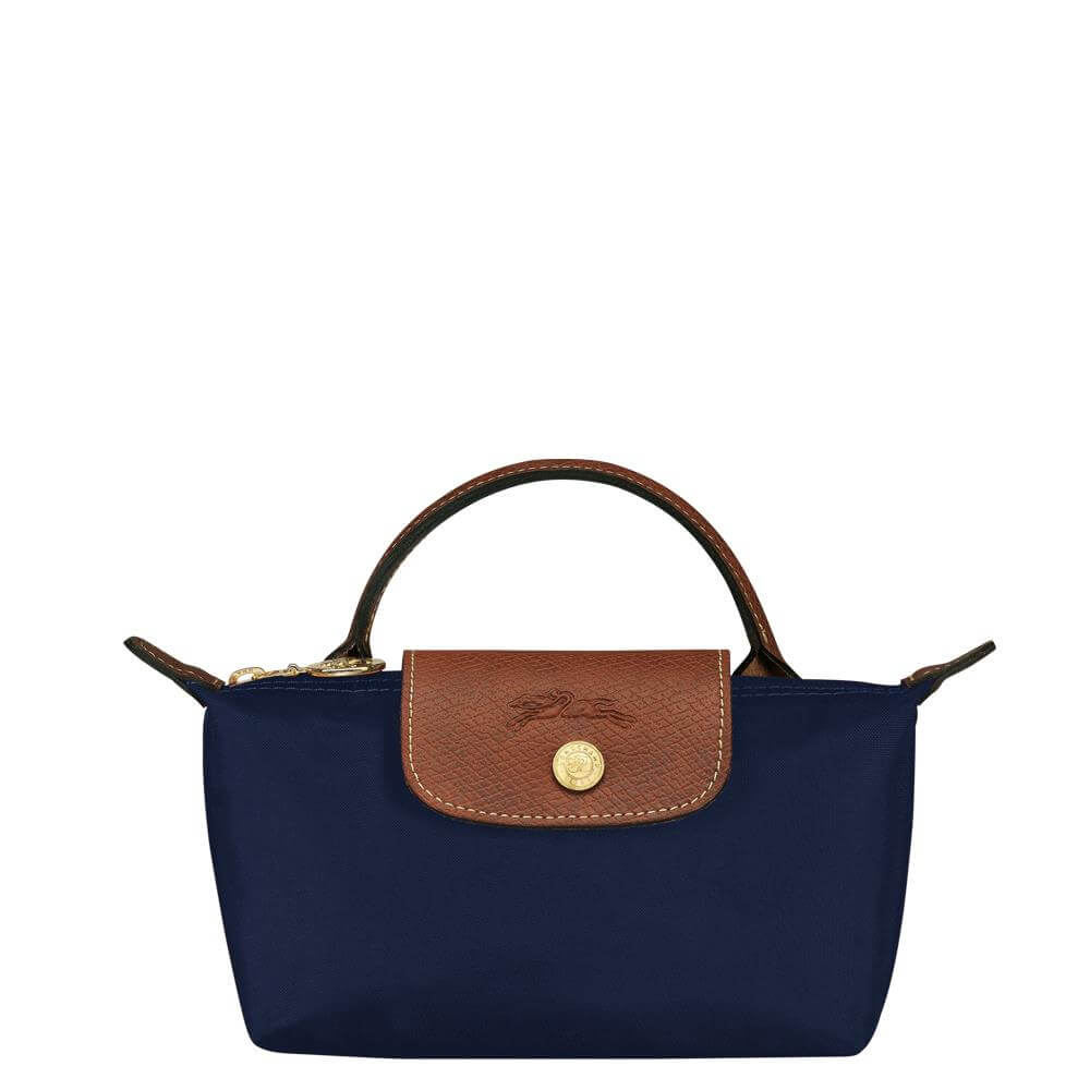 Longchamp Le Pliage Original Pouch with Handle Jarrolds, Norwich