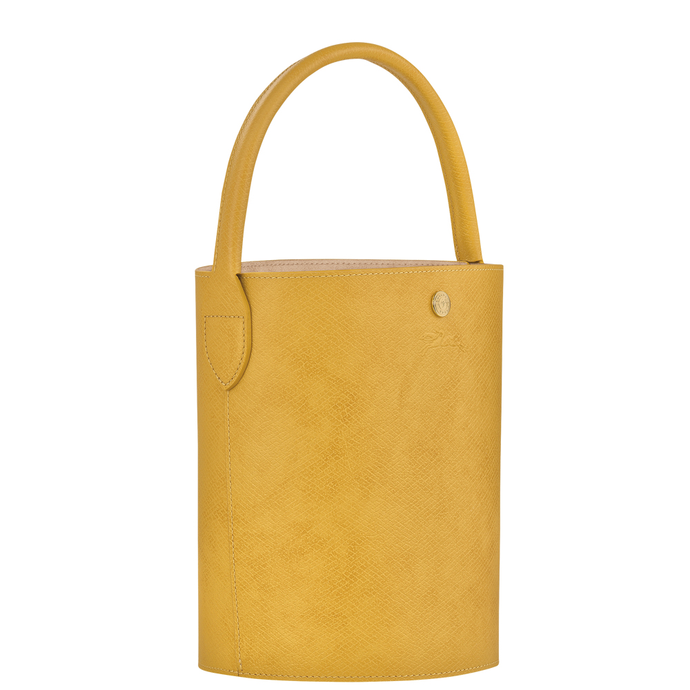Pre-owned Coach Mustard Yellow Leather Mini Bennett Satchel