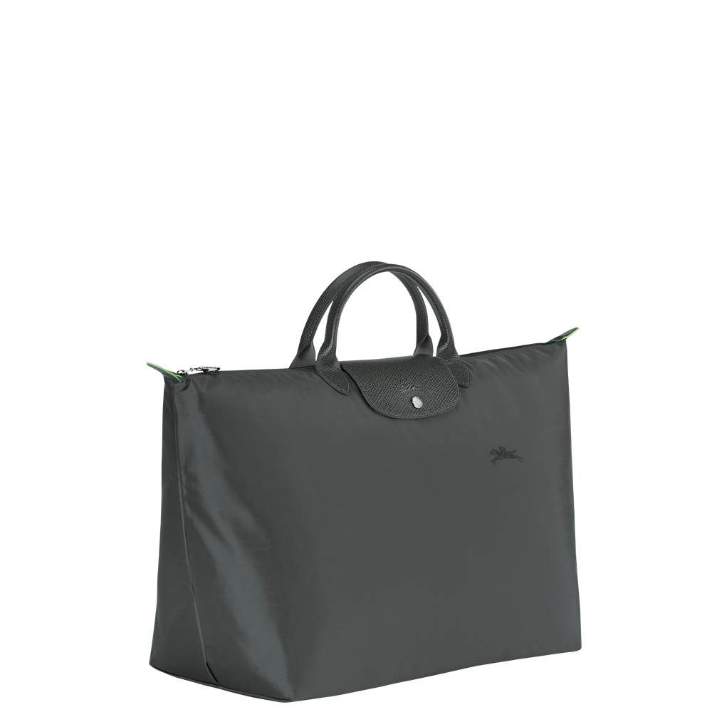 Longchamp Le Pliage Green Graphite Travel Bag L Jarrolds Norwich