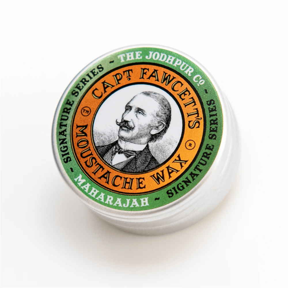 Captain Fawcetts Maharajah Moustache Wax 15ml | Jarrolds, Norwich