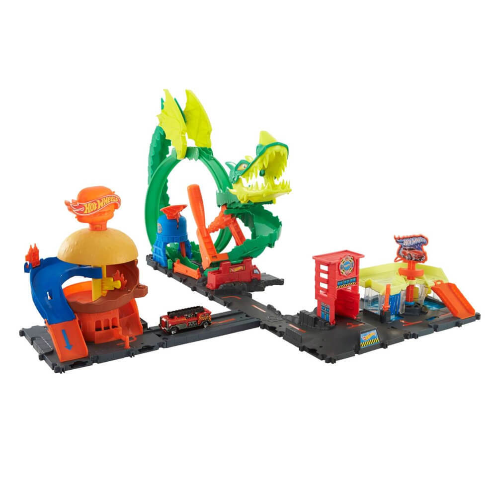 Save on Hot Wheels City Downtown Car Park Play Set Order Online Delivery