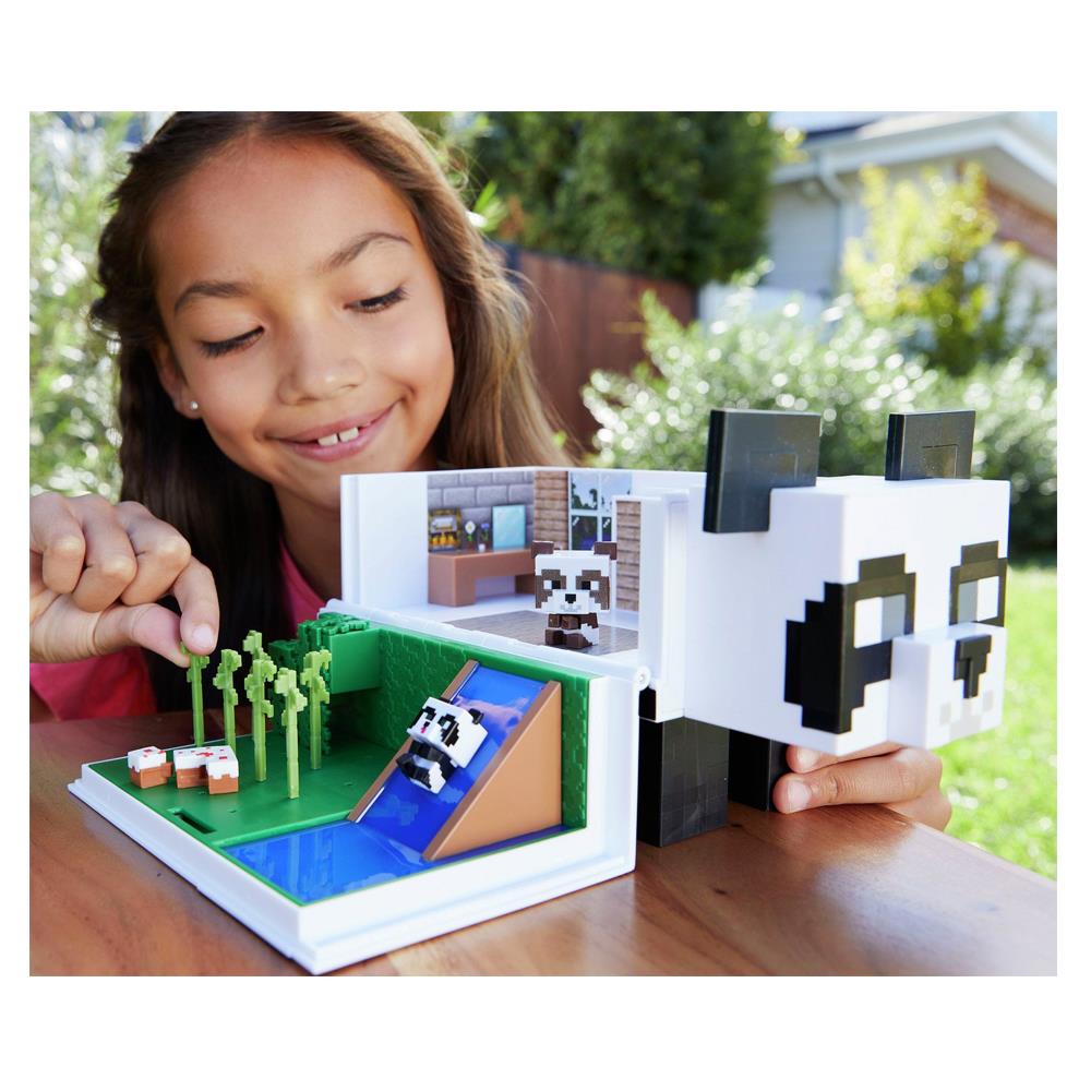 Minecraft Toys Panda Playhouse Playset HLL25 - Best Buy