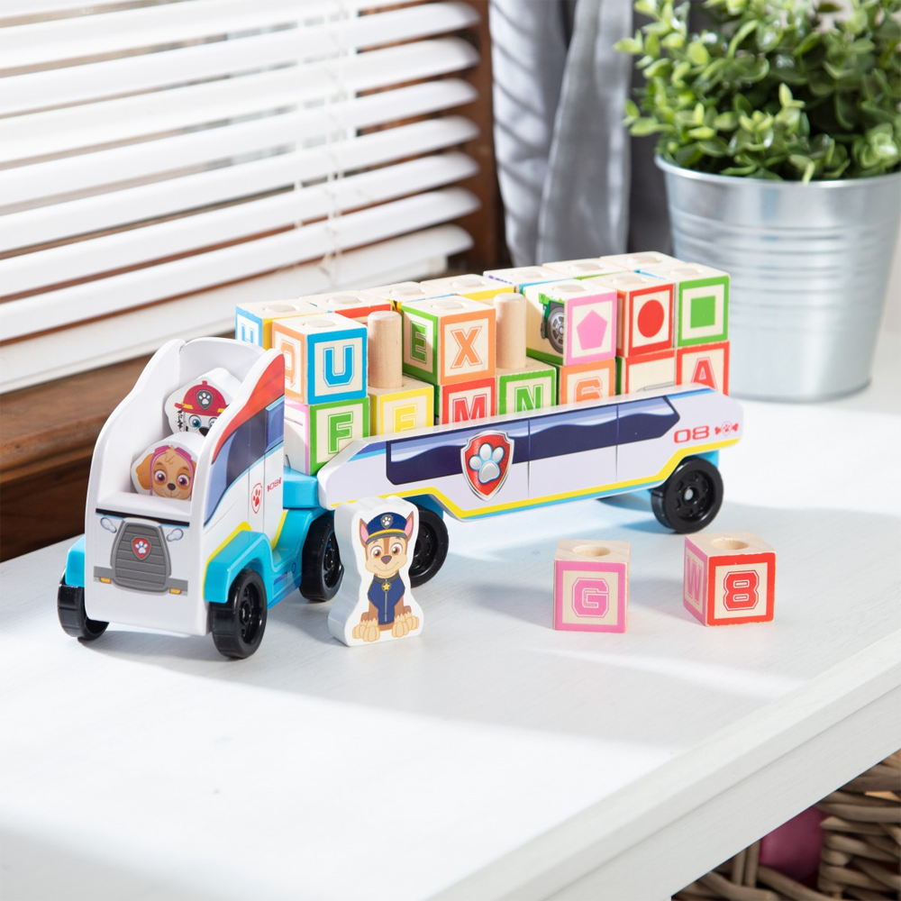 Paw patrol clearance alphabet blocks