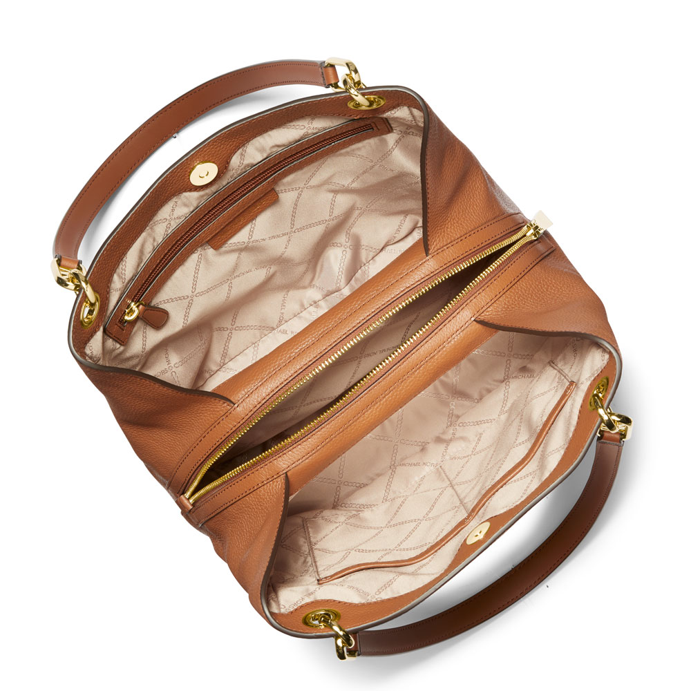 Michael Kors Bags | Michael Kors Large Chain Shoulder Bag Tote | Color: Gold/Yellow | Size: Large | Orchidboutique1's Closet