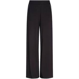 Black Palazzo Wide Trousers