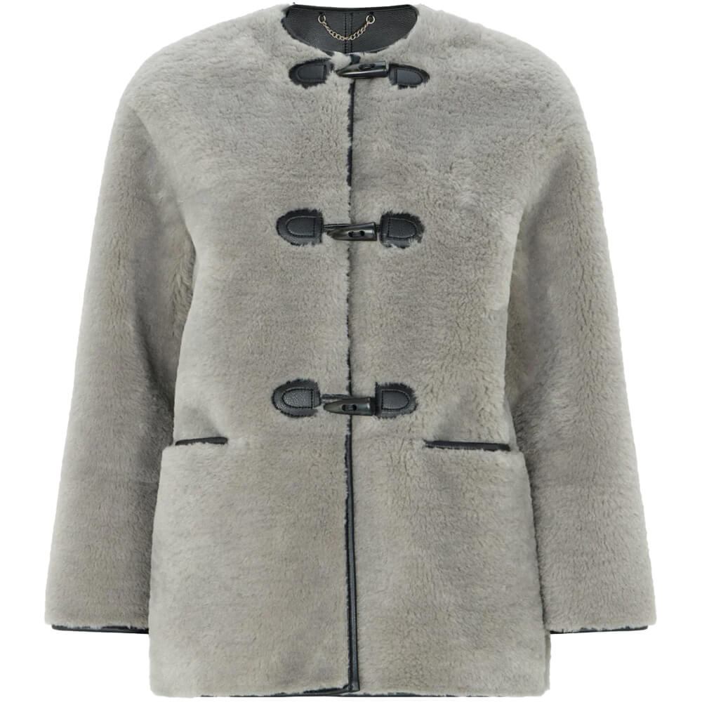 Mint Velvet Grey Buckle Jacket Jarrolds, Norwich