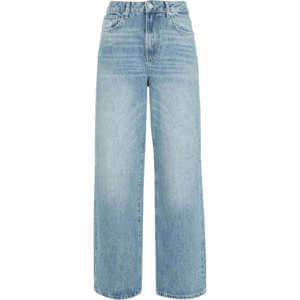 Mint Velvet Seam Detail Wide Leg Jeans, Indigo