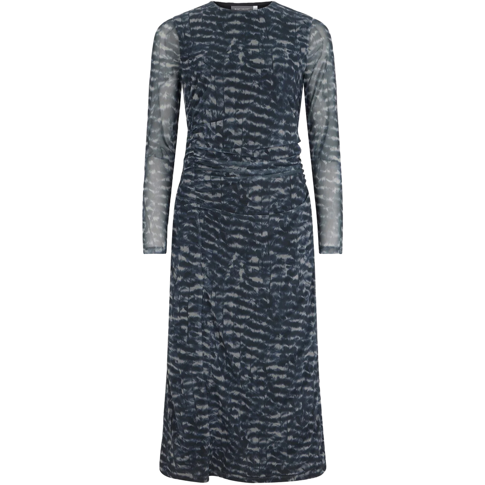 Mint Velvet Navy Printed Midi Dress | Jarrolds, Norwich