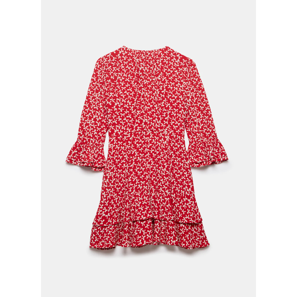 Mint Velvet Red Bow Print Mini Dress Jarrolds Norwich