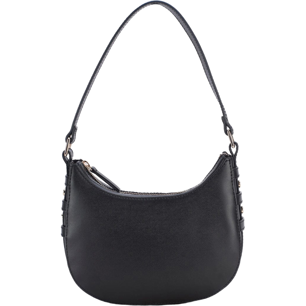 Black Leather Shoulder Bag