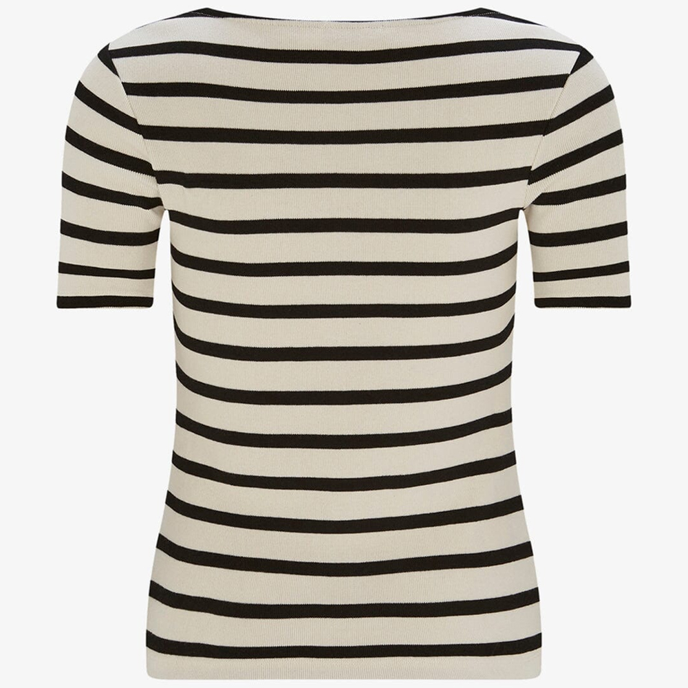 Mint Velvet Striped Square Neck T Shirt | Jarrolds, Norwich