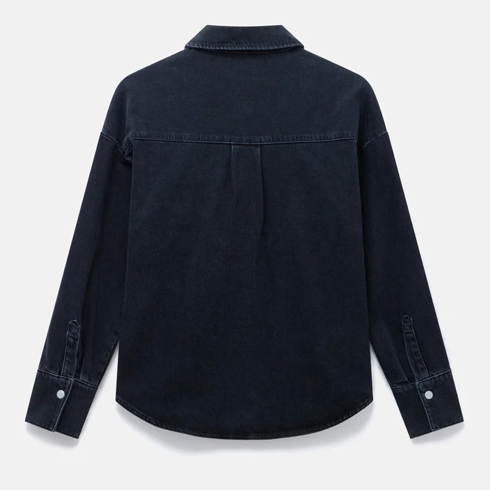 OEM Puff Sleeves Sweet Shirt Girl Women Jeans Coat Custom Water Washed Shirt  - China Causal Top and Fashion Lady's Clothing price | Made-in-China.com