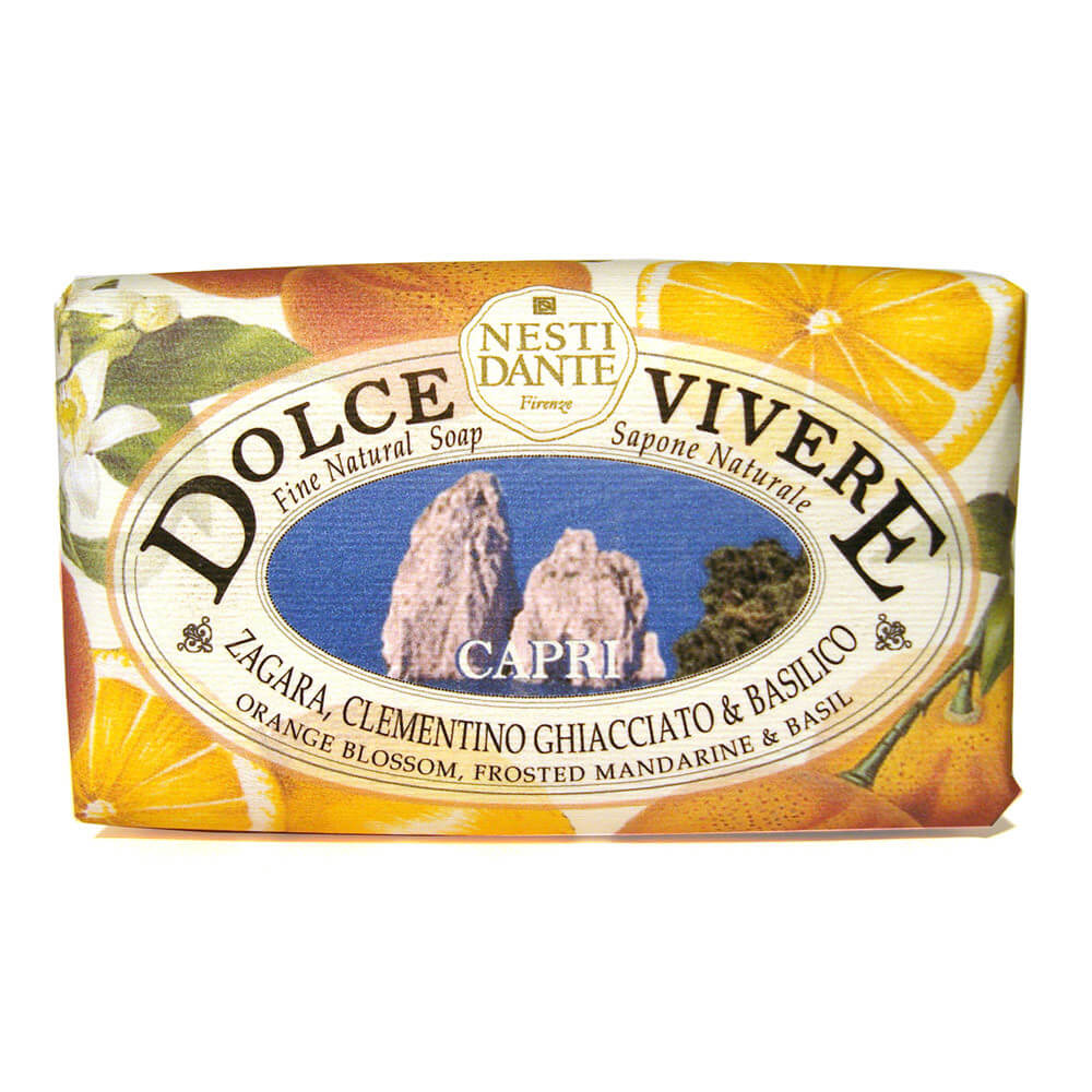 Nesti Dante Dolce Vivere Seife – 'Lago Di Como', 250 G, Mit Jasmin-, Krokus- & Hyazinthen-Duft | Handgemacht In Florenz, Italien