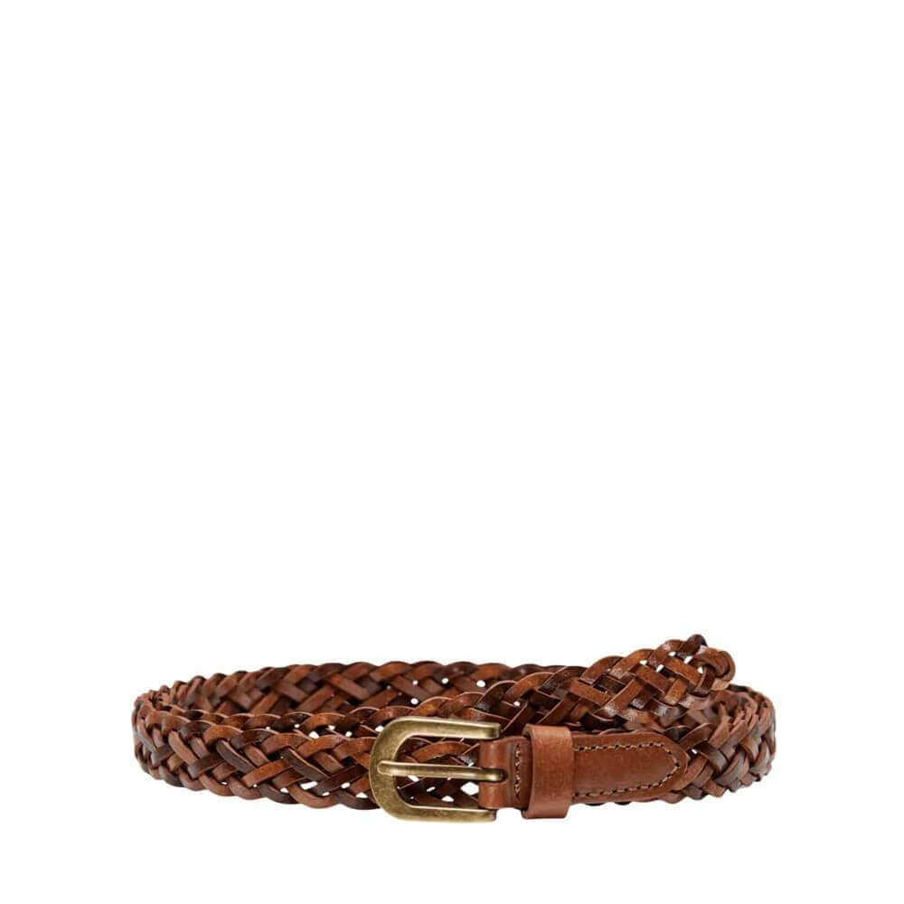 Only Braided Leather Belt