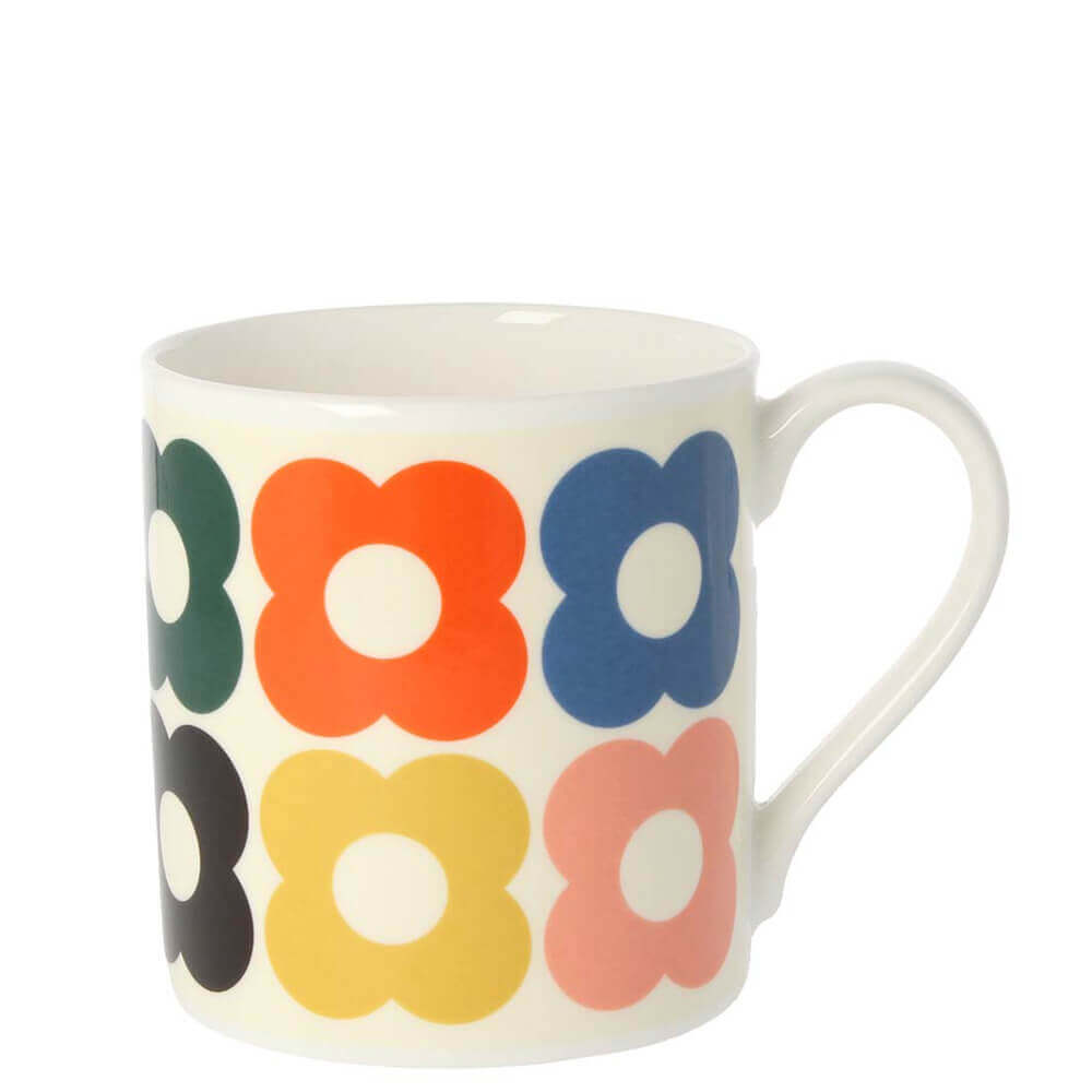 Orla Kiely Spot Flower Fun Mug 300ml | Jarrolds, Norwich