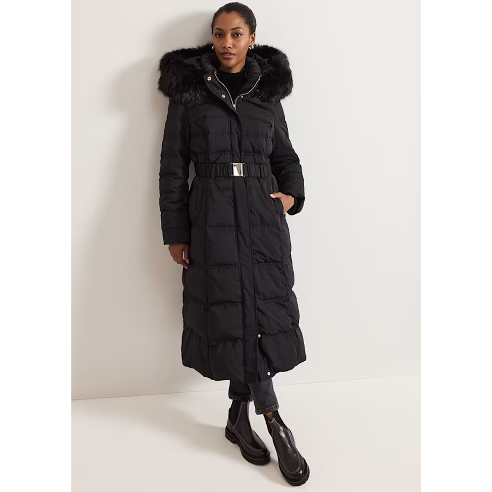 Phase Eight Dixie Long Fur Hood Puffer | Jarrolds, Norwich