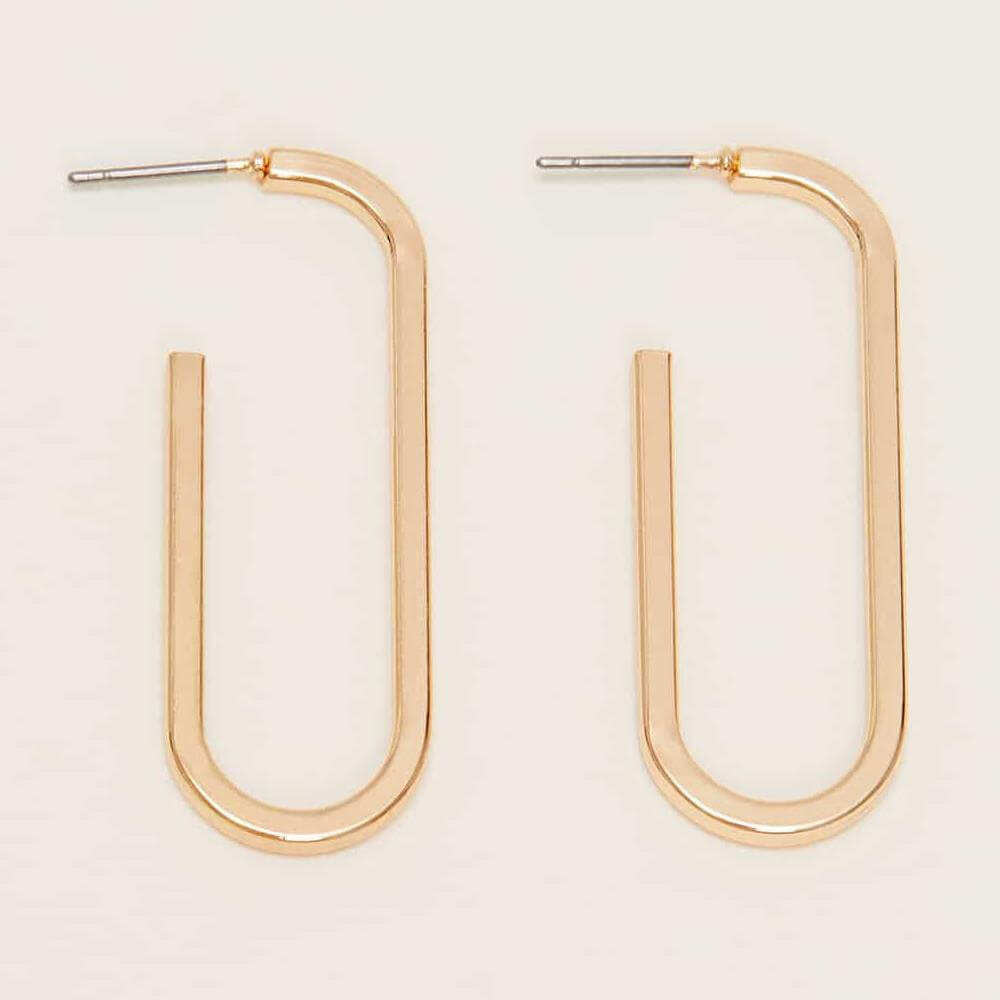 Phase Eight Oval Hoop Earrings | Jarrolds, Norwich