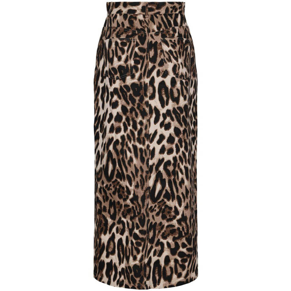 Leopard maxi skirt clearance 30