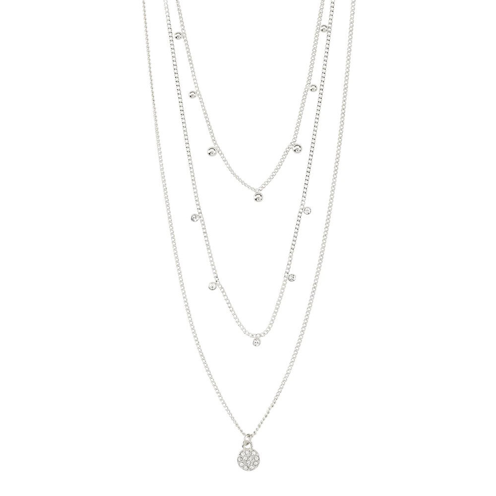 Pilgrim Chayenne Recycled Crystal Necklace | Jarrolds, Norwich