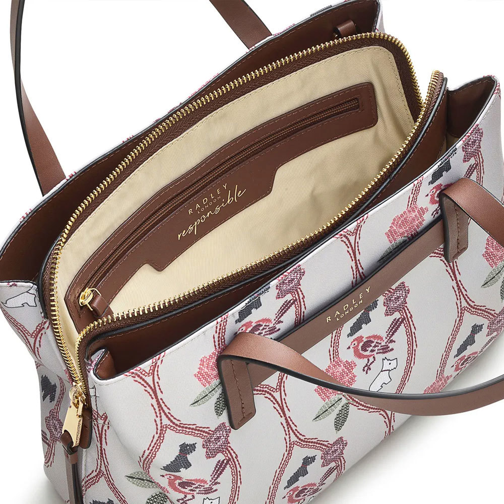 Radley London Chalk Dog Sketch Satchel