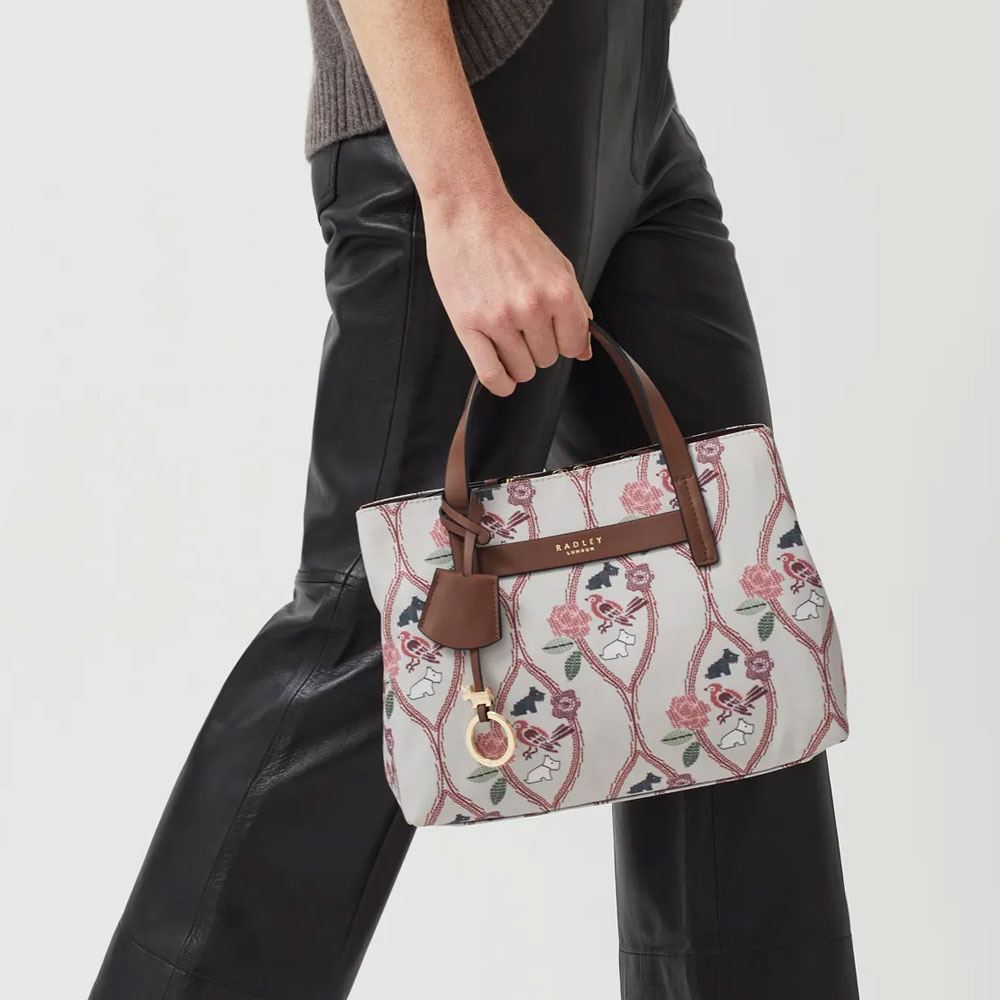 Radley London Finsbury Park Homely Floral Medium Ziptop Multiway