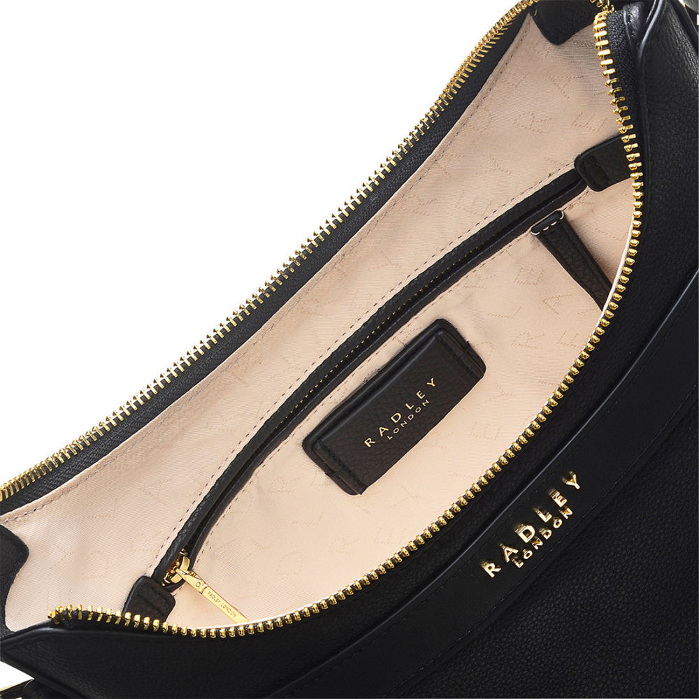 Black Small ZipTop Shoulder Bag, Radley By Design SS22