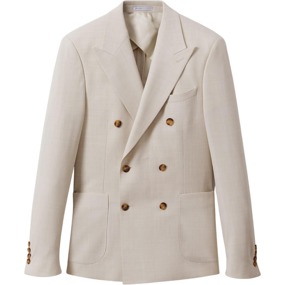 REISS BELMONT Slim Fit Double Breasted Blazer | Jarrolds, Norwich