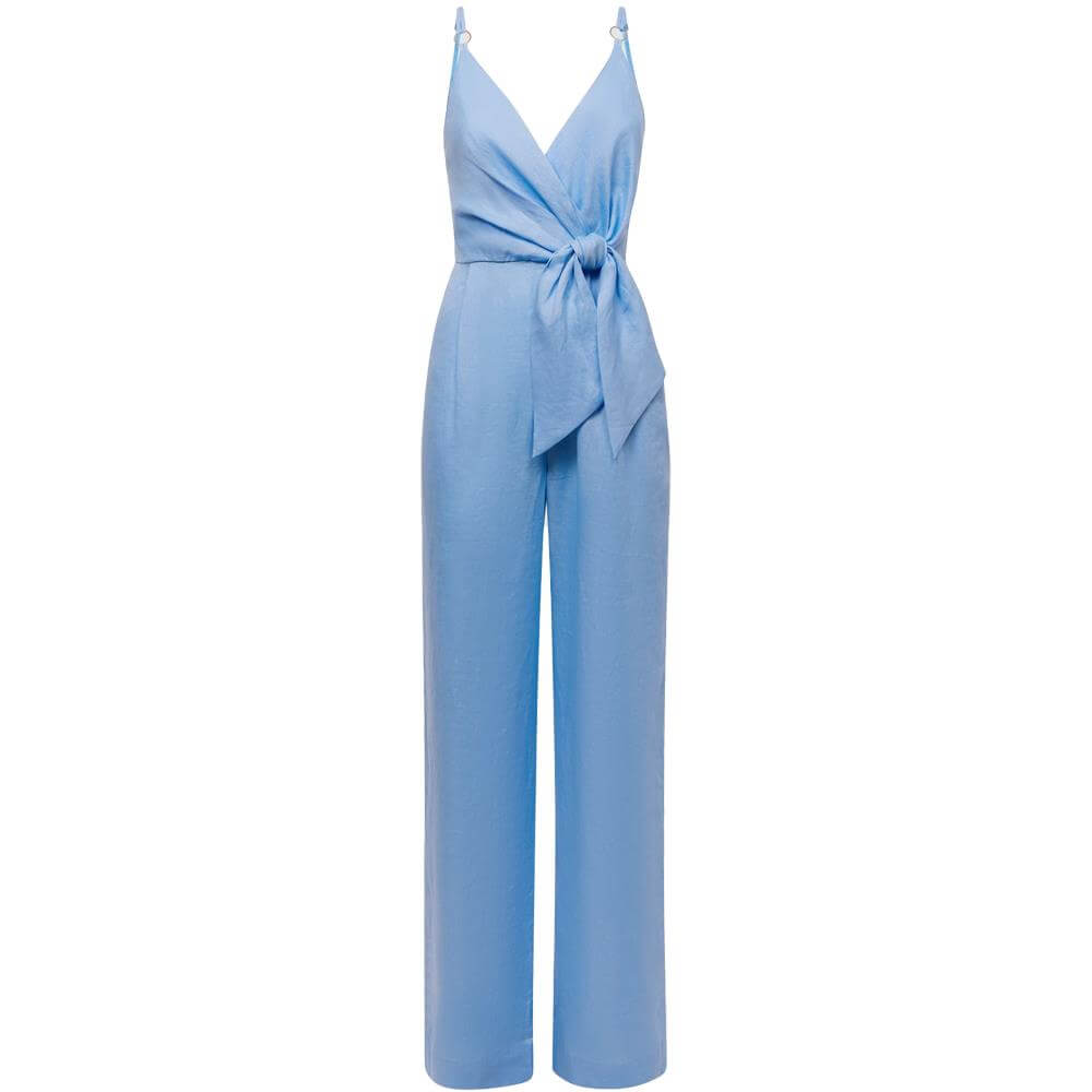 REISS EMILY Linen Side Tie Jumpsuit | Jarrolds, Norwich