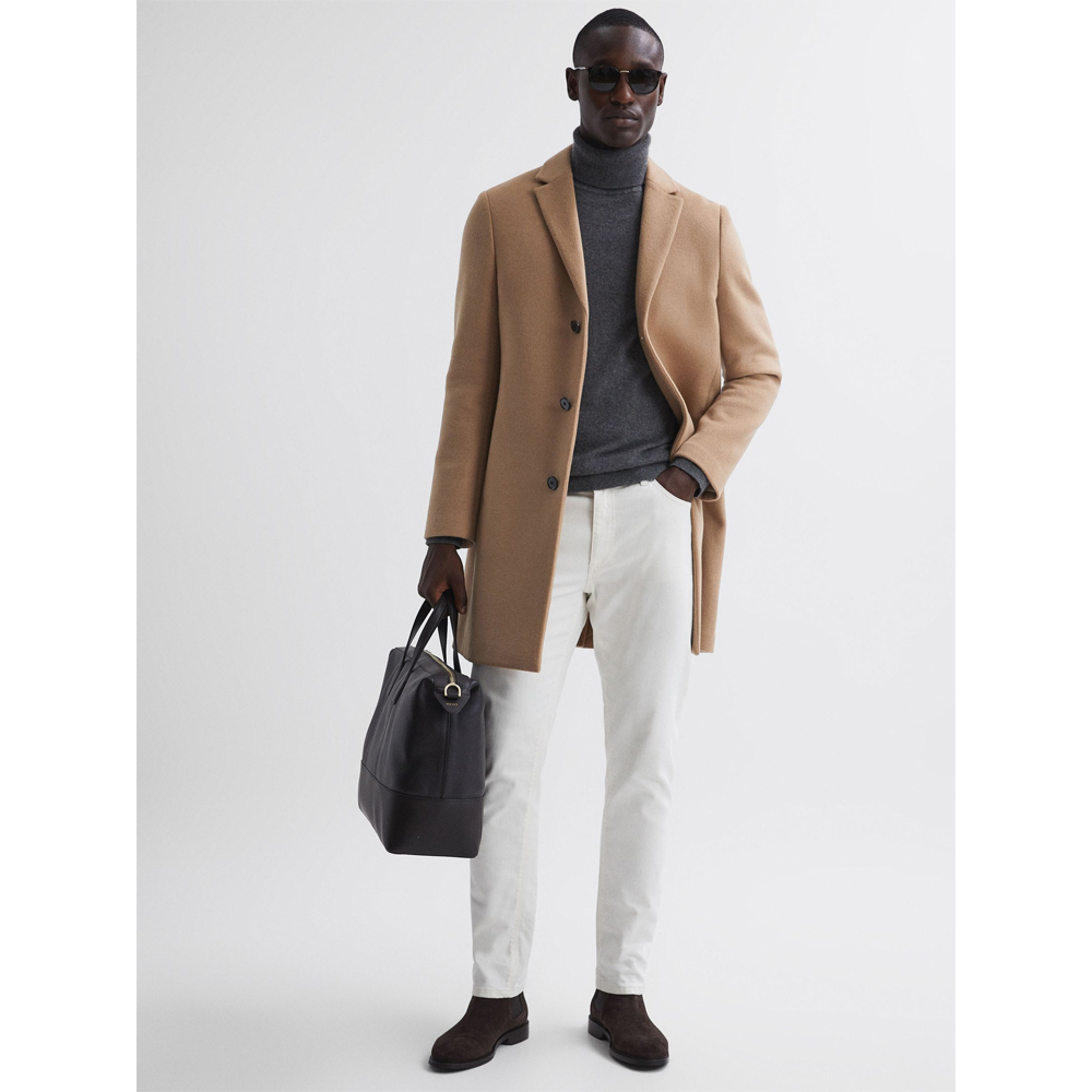 Camel epsom clearance coat