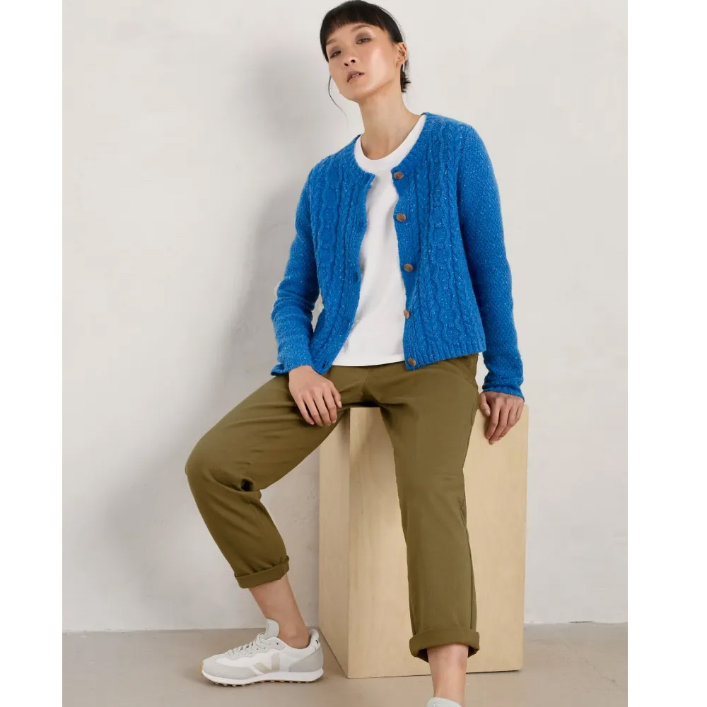 Michael kors cable knit oversized deals cardigan