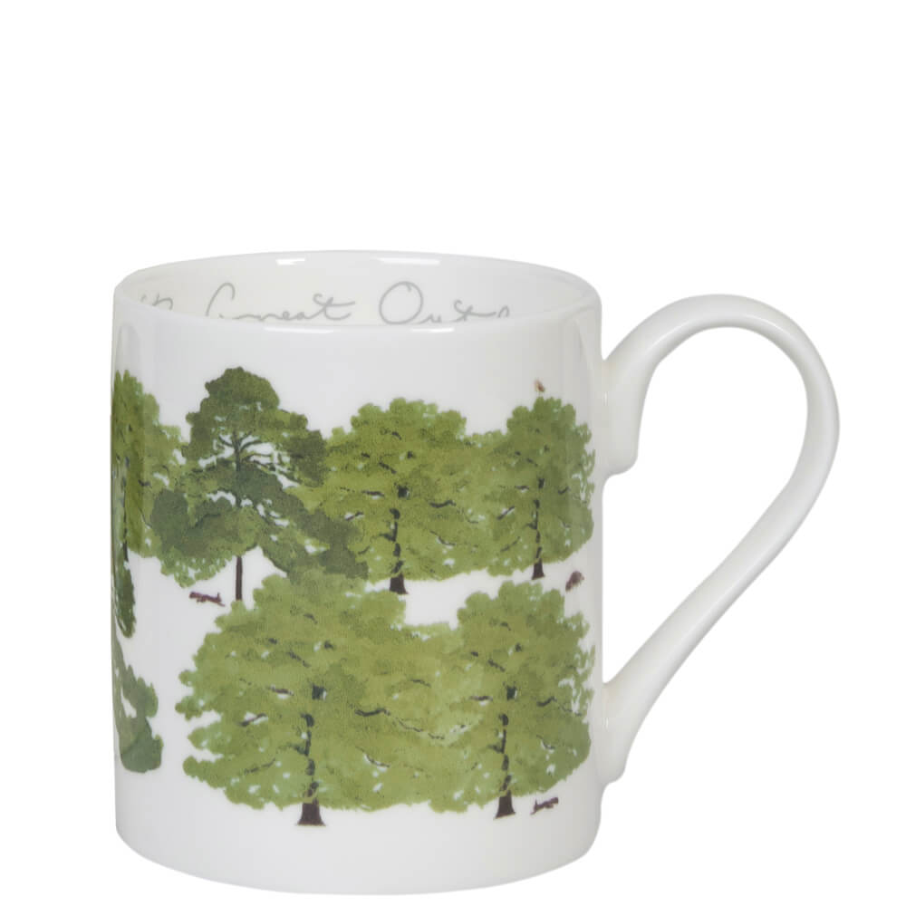 Sophie Allport Hedgehogs & Trees Mug Jarrolds, Norwich