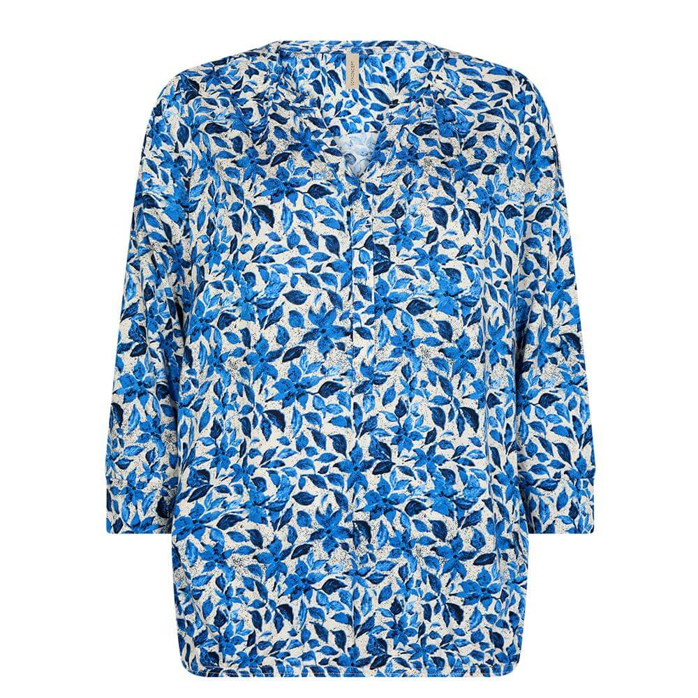 Soyaconcept Felicity Blue Blouse | Jarrolds, Norwich